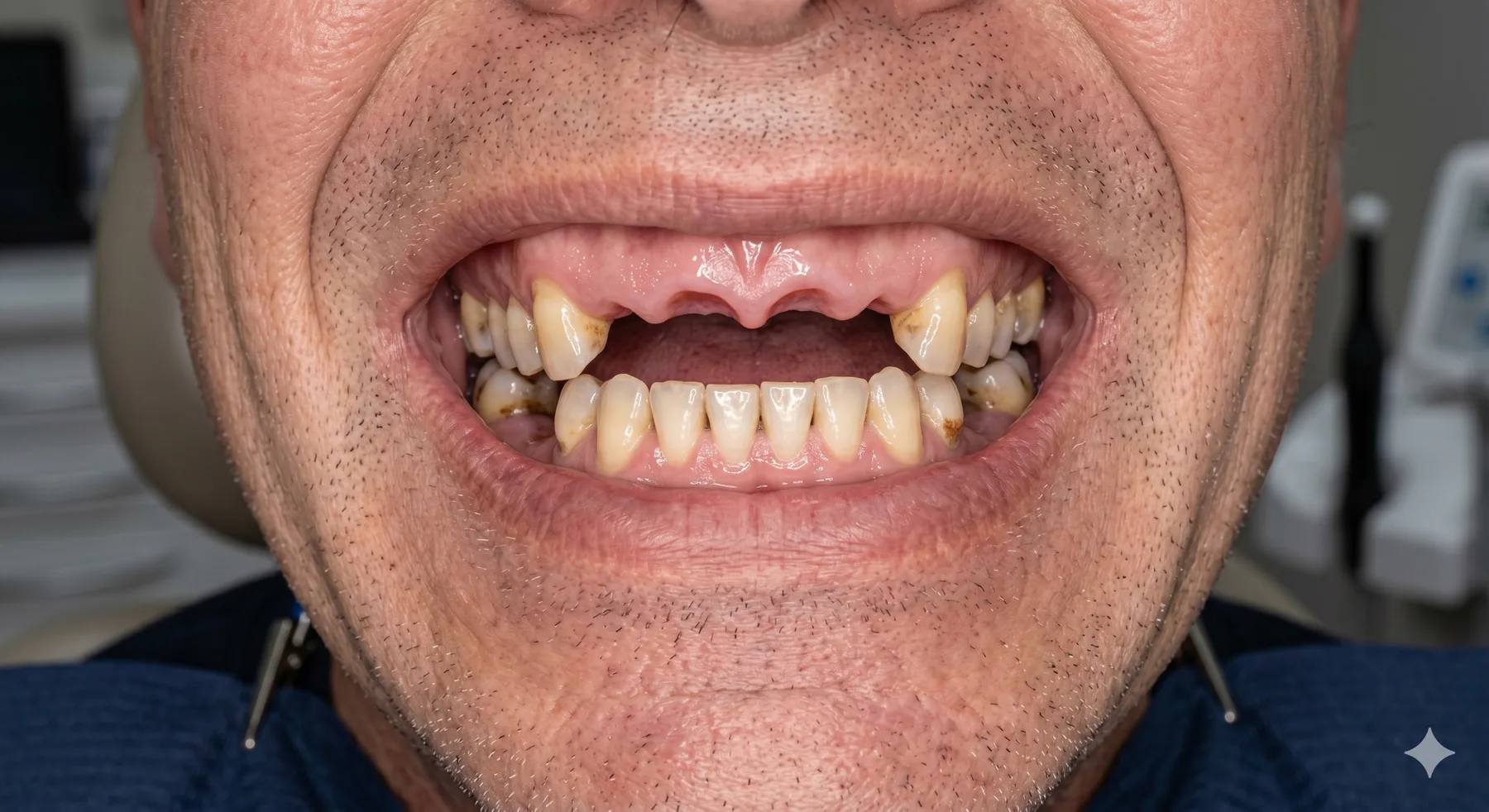 Dental Fillings Before